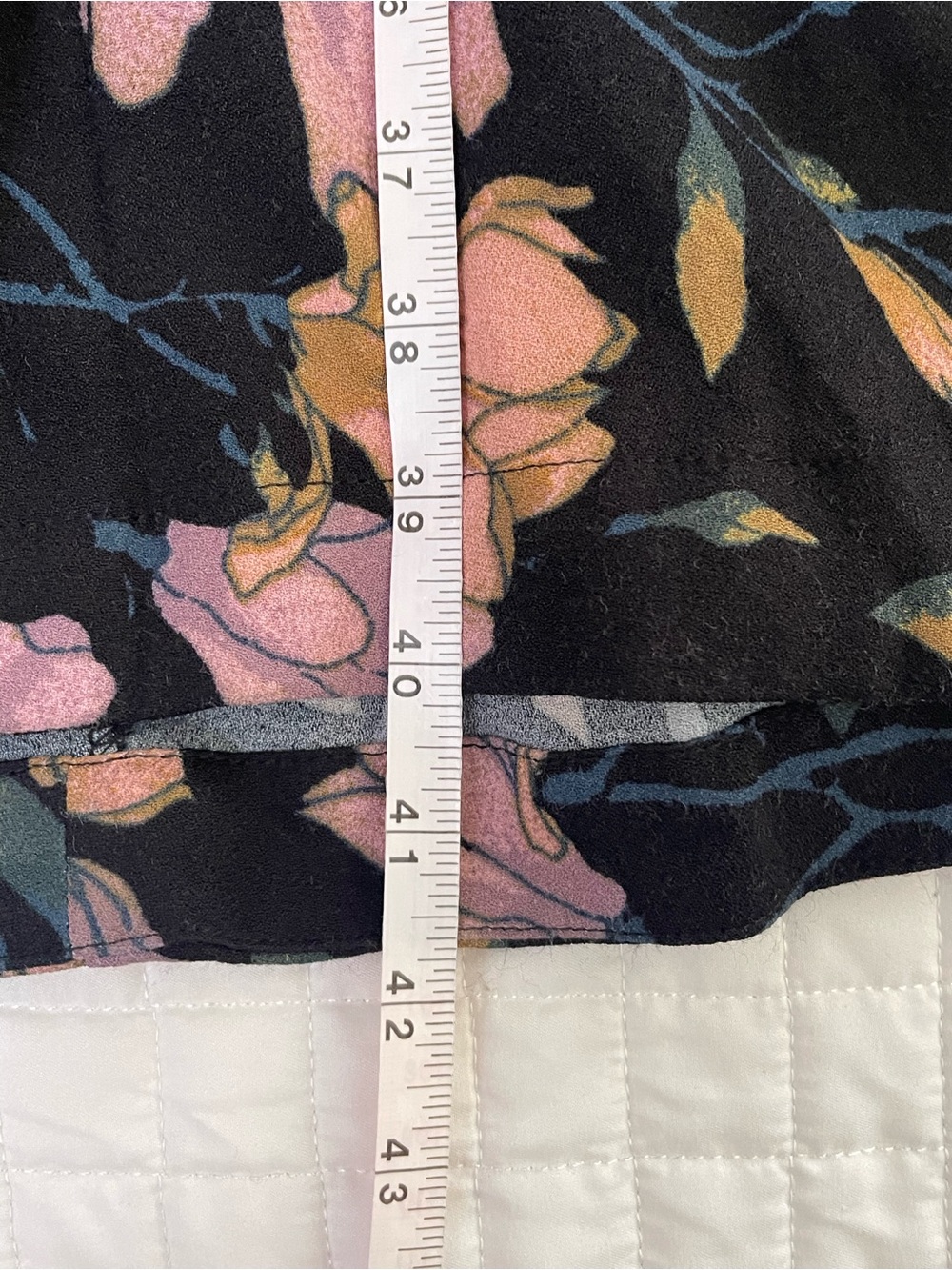Free People Button Front Floral Maxi Skirt Romantic Boho Chic Cottagecore sz 0 - Picture 7 of 10
